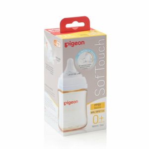 Bottle Feeding | Pigeon Softouch™ Ppsu Nursing Bottle – Single Pack 160Ml