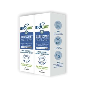 Changing Needs | Biocair Disinfectant Pocket Spray, 50Ml, 2-Pack