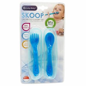 Dining | Lucky Baby Skoop™ On The Go Cutlery Set