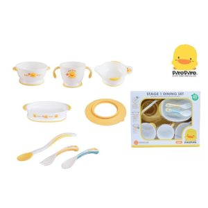 Dining | Piyo Piyo Stage 1 Training Tableware Set 8 Pcs Sets