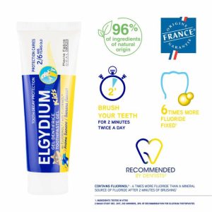 Oral Care | Elgydium Kids Banana Toothpaste  50Ml – 2-6 Years Old