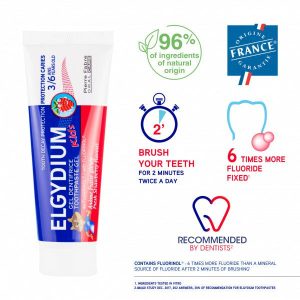 Oral Care | Elgydium Kids  Fresh Stawberry Toothpaste  50Ml 3-6 Yrs Old