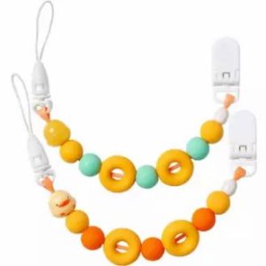 Soothing | Piyo Piyo Silicone Pacifier Clip