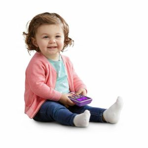 Toys for Babies | Leapfrog Chat & Count Emoji Smart Phone (Purple)