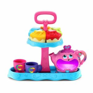 Toys for Babies | Leapfrog New Musical Rainbow Tea Party – With Cake Stand