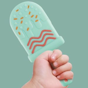 Toys for Babies | Silicone Ice-Cream Teether