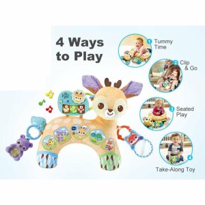 Toys for Babies | Vtech 4 In 1 Tummy Time Fawn