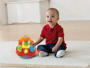 Toys for Babies | Vtech Push & Play Spinning Top