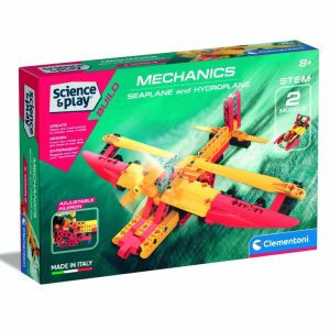 Toys for Kids | Clementoni Mechanics Laboratory Seaplane & Hydroplane