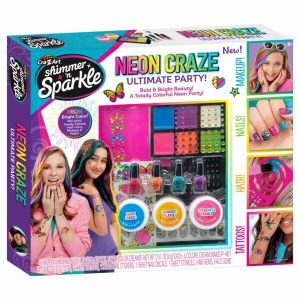 Toys for Kids | Cra-Z-Art Shimmer ‘N Sparkle – Glow Crazy Ultimate Sleepover Party