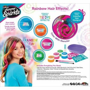 Toys for Kids | Cra-Z-Art Shimmer ‘N Sparkle – Rainbow Effects Hair Designer