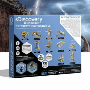 Toys for Kids | Discovery Mindblown 239Pc Electricity Construction Set