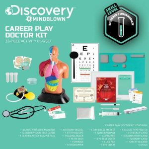 Toys for Kids | Discovery Mindblown 32Pc Career Play Doctor Kit