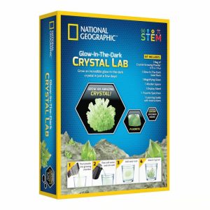 Toys for Kids | National Geographic Glow In Dark Crystal Green