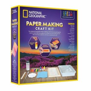 Toys for Kids | National Geographic Paper Making Craft Kit