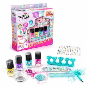 Toys for Kids | Style 4 Ever Glitter Nail Art Kit