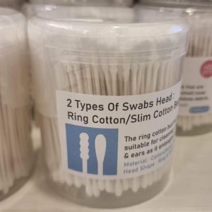 Bath | 2 Type Of Swabs Head: Ring Cotton/Slim Cotton Buds