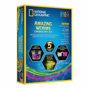 Toys for Kids | National Geographic – Amazing Worms Chemistry Kit